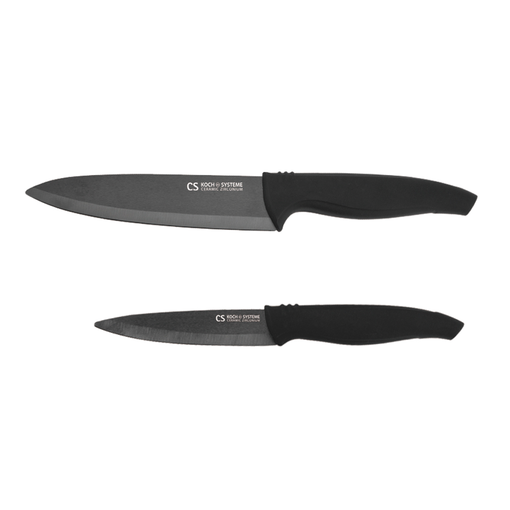 CS-KOCHSYSTEME Calw 3 inch Ceramic Paring Knife with Soft-Touch Handle